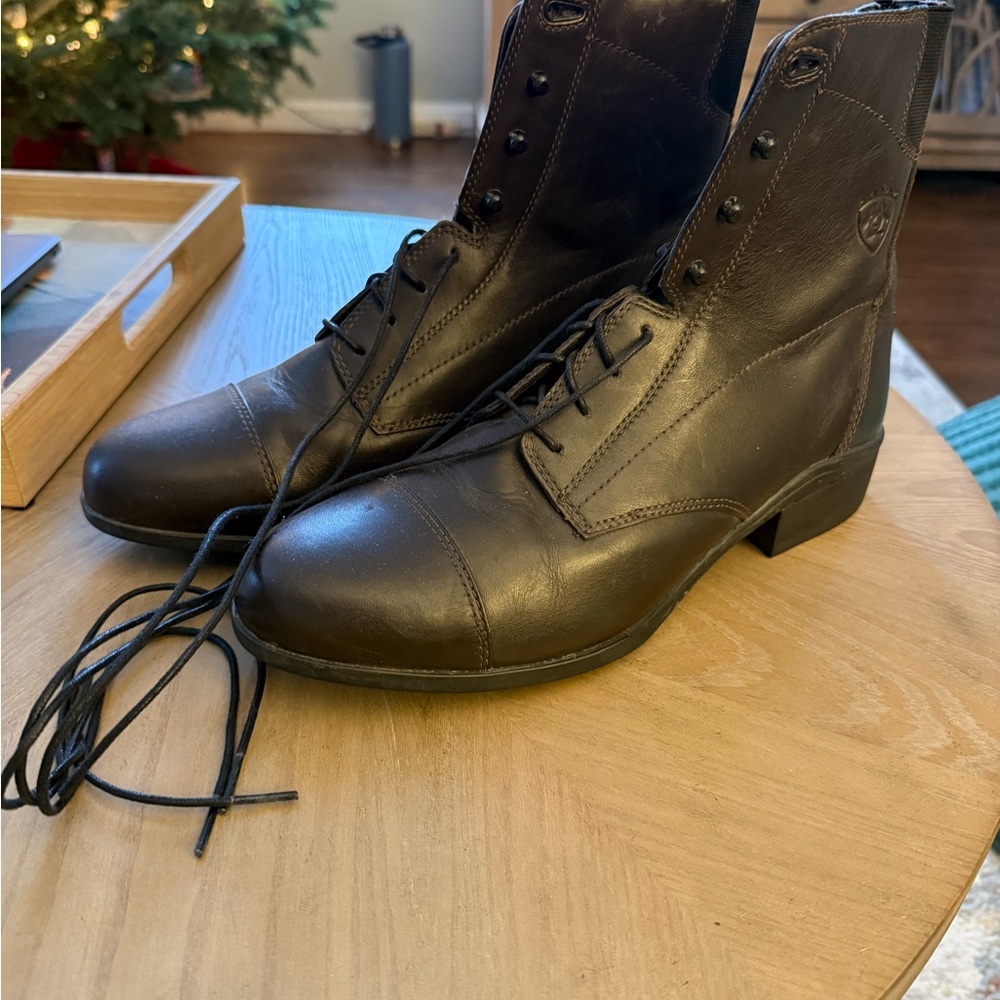 Ariat Dark Brown Leather women’s paddock Boots